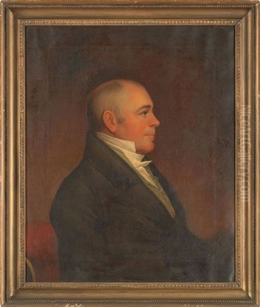 Portrait Of Benjamin Schaum (+ Portrait Of Maria Schaum, Pair) - view 1