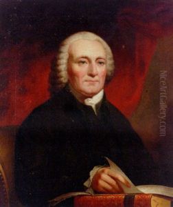 Portrait Of Emmanuel Swedenborg by Jacob Eichholtz