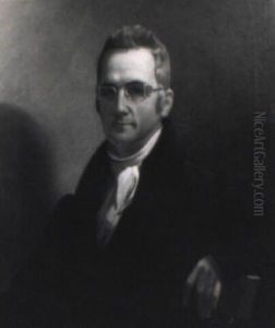 Portrait Of Amos Ellmaker by Jacob Eichholtz