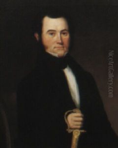 Portrait Of Officer by Jacob Eichholtz