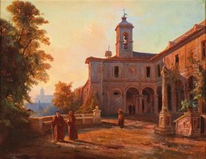 Terrace Of The Monastery Church Of Sant'onofrio Al Gianicolo In Rome Terrace Of The Monastery Church Of Sant'onofrio Al Gianicolo In Rome