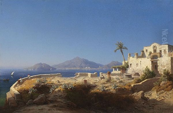 Ansicht Der Insel Salamis Von Nordosten - view 1