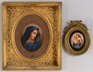 Madonna Plaques (2 Works) by Peter Eichhorn