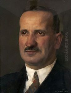 Bildnis Eines Herren (der Zeitungsverleger Riemann Aus Teltow)