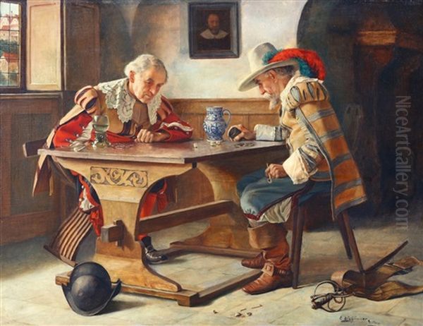 The Dice Players - view 1