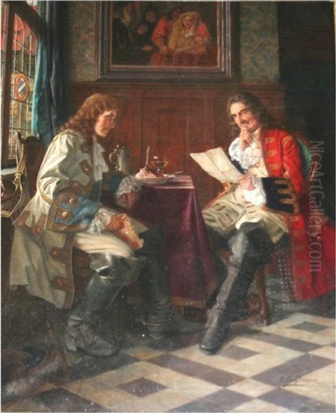 Reading The Despatch - view 1