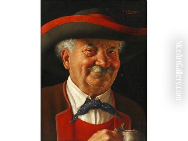 Man With Tankard - view 1