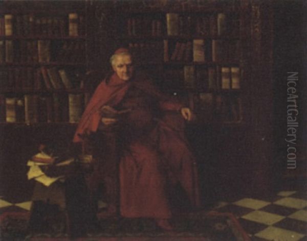 Cardinal In His Study - view 1