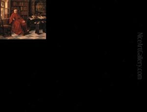 A Cardinal In His Study