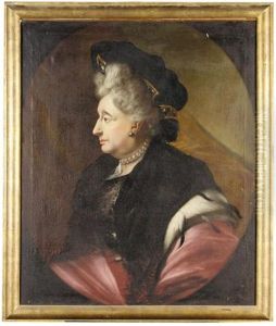 A Profile Portrait Of The Electress Sophie Of Hanover