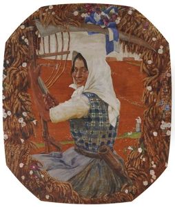 Allegorie Des Herbstes by Reinhold Max Eichler
