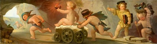 Bergbauallegorie - view 1
