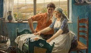 Junges Familiengluck by Rudolf Eichstaedt