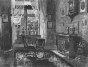 Biedermeierinterieur by Rudolf Eichstaedt
