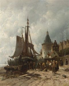 The Day's Catch by Willem Hendrick Eickelberg