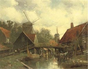 Zaandam - Farmhouses Along The Water