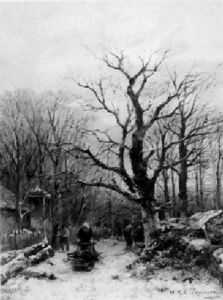 Winteravond (omstreken Van Bussum)