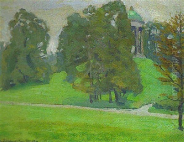 Blick Auf Den Monopterus Im Englischen Garten/munchen - view 1