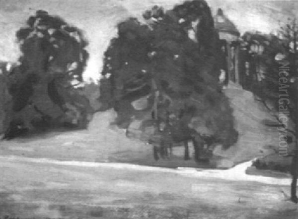 Blick Auf Den Monopterus Im Englischen Garten/munchen - view 1