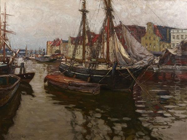 A Port Scene - view 1