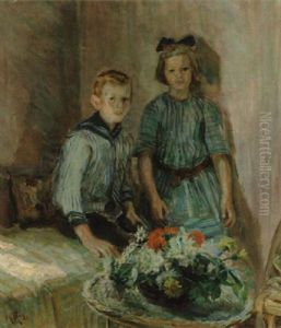 To Barn by August Eiebakke
