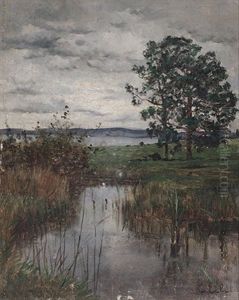 Am Ammersee, Fruhlingsstimmung by Conrad Eilers