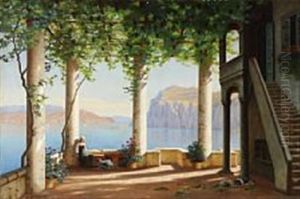 View From A Pergola