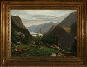 Mountain Scenery With A View Of The Sea