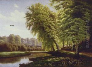 Alob Igennem Skov, Storke Ved Bredden