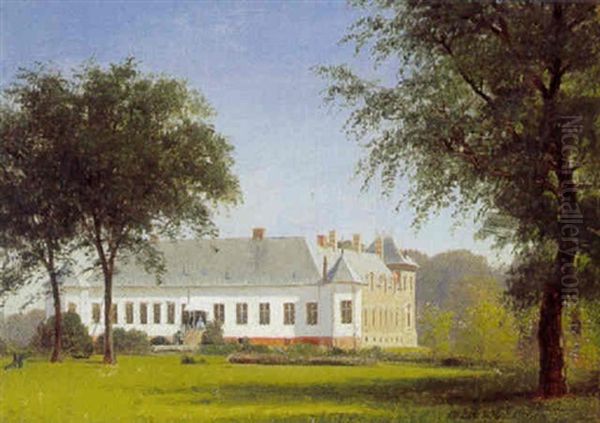 Parti Fra Frijsenborg Slot, Set Fra Parken - view 1