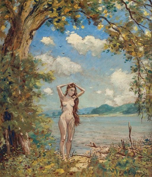 Nymph Along The River - view 1