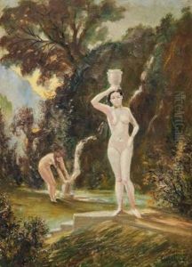 The Source by Louis Michel Eilshemius
