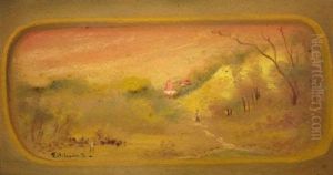 Landscape With Windmill by Louis Michel Eilshemius