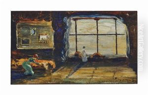Interior by Louis Michel Eilshemius