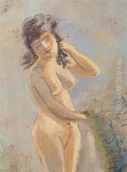 Frolicking Nude - view 1