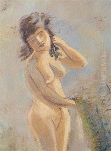 Frolicking Nude