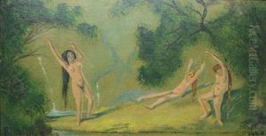 Frolicking Nudes