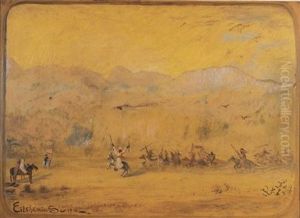 North African Scene by Louis Michel Eilshemius