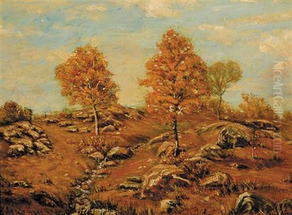 Autumn Hillside - view 1