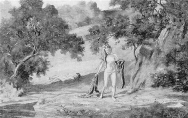 Two Nymphs - view 1
