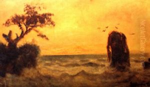 Santa Barbara by Louis Michel Eilshemius