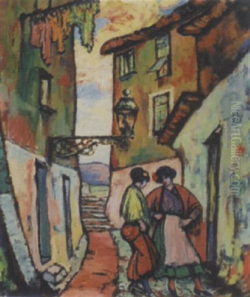 Strasse In Ventimiglia - view 1