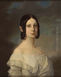 Portrait Von Maria Reichsgrafin Beckers Zu Westerstetten (1823 - 1842)