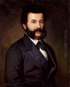 Portrait Johann (jean) Straus - Sohn