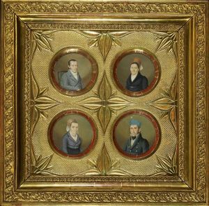 Bildnisse Zweier Ehepaare (2 Pairs)
