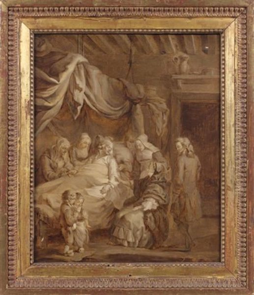 La Dame De Charite (study) - view 1