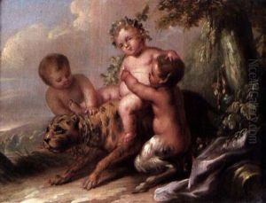 L'enfance De Bacchus by Eisen, Charles Joseph Dominique
