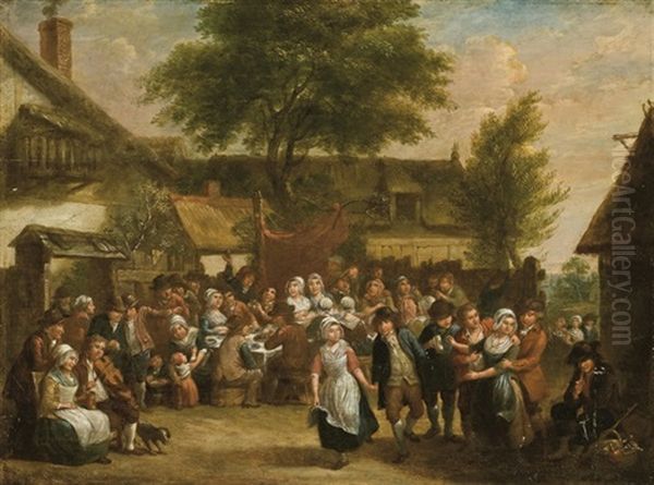 La Danse Villageoise (+ Scene De Banquet Dans Un Village; 2 Works) - view 1