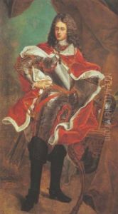 Portrait De Francois-hugues-emmanuel-ignace, Prince De Nassau-siegen by Francois Eisen