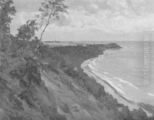 Blick Uber Vitt Auf Das Kap Arkona (rugen) by Wilhelm Eisenblaetter